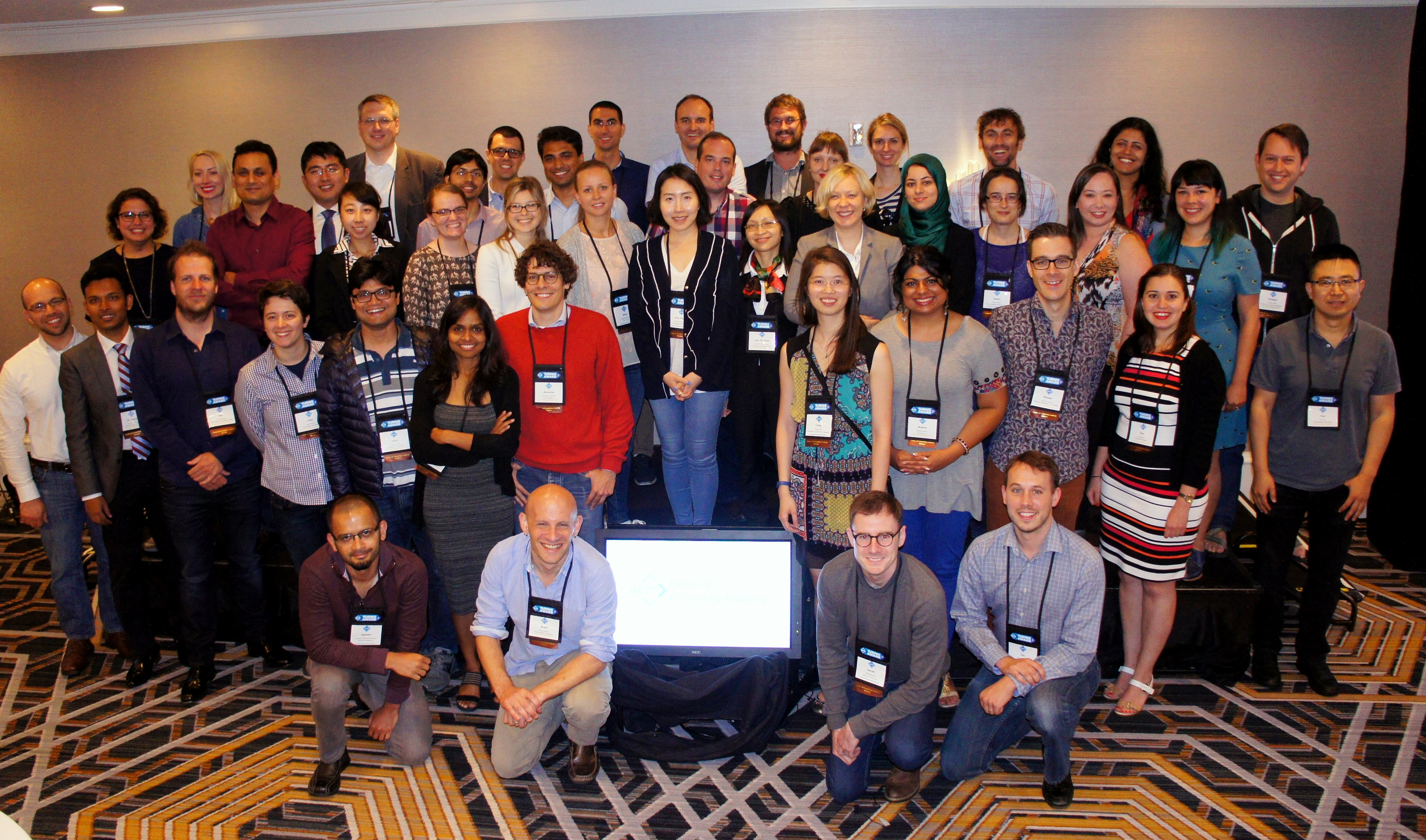 Group photo of the inaugural class of ACM-FCA